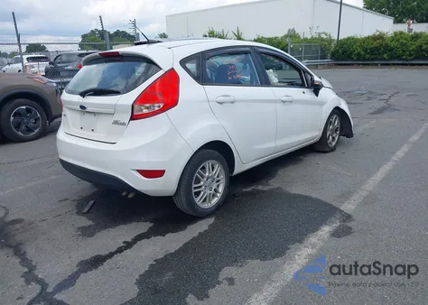2012 Ford Fiesta Ses из США, поврежденный, VIN 3FADP4FJ5CM183357